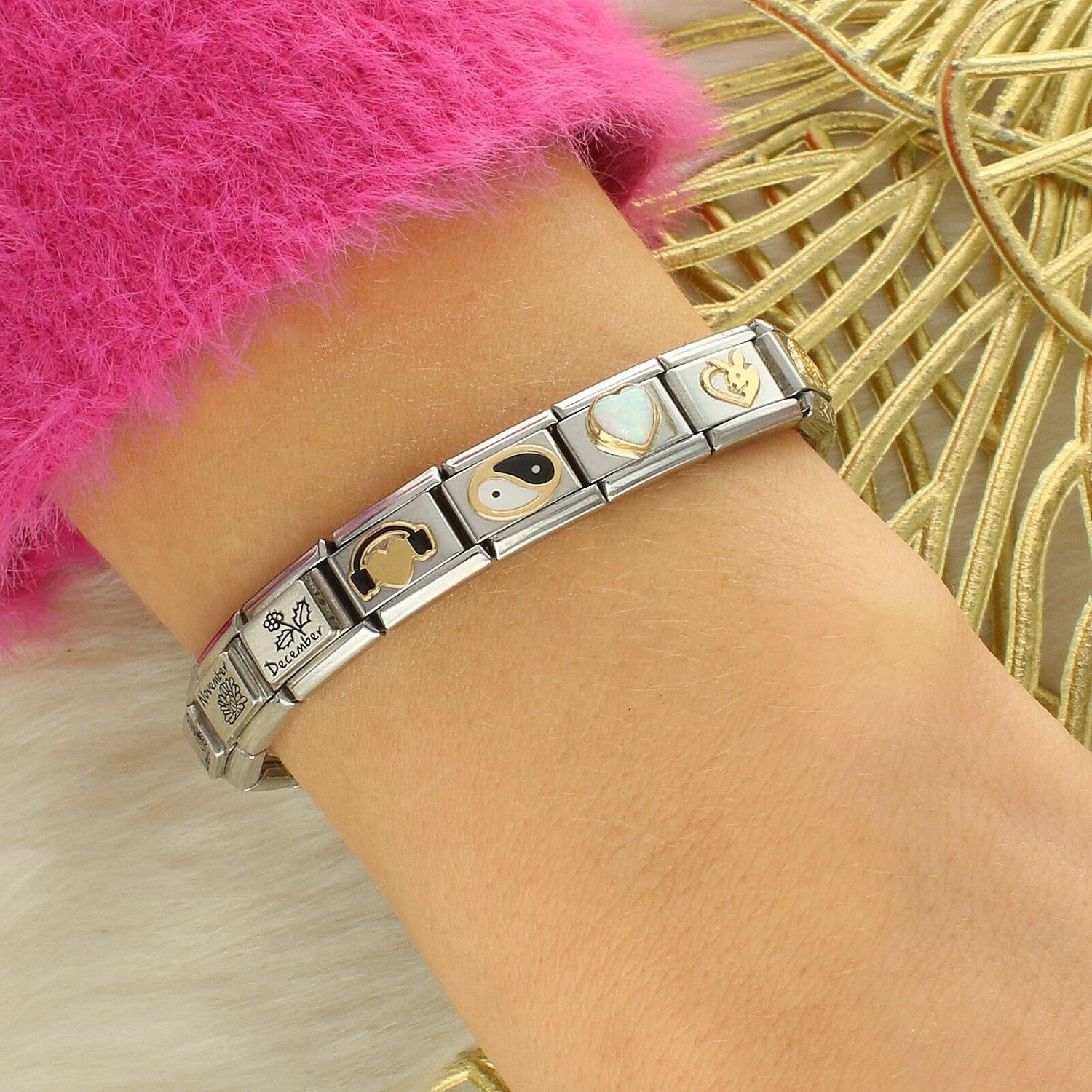 Nomination - Link 18K zawieszka złoto 'Pies irlandzki seter' 030162 55 biżuteria nomination nomination zawieszki nomination baza.jpg